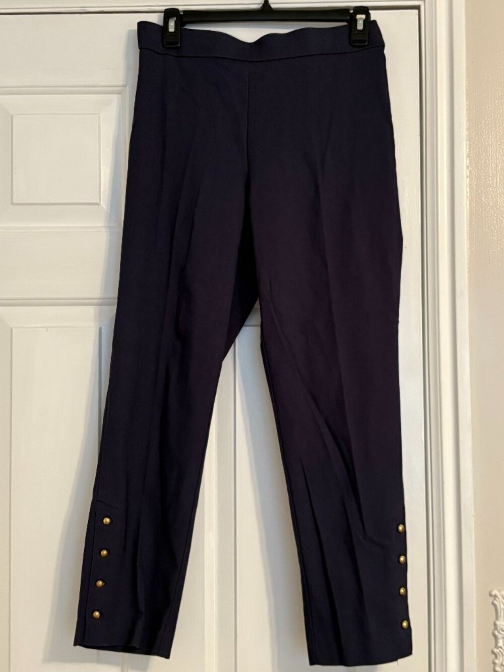 Counterparts Navy Business Casual Gold Detail Pant - Size M